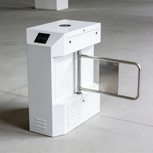 Tourniquet piétonnier <span class=keywords><strong>à</strong></span> reconnaissance faciale EASCO haute sécurité certifié CE en acier inoxydable 304 pour immeuble de bureaux - Product Image 2