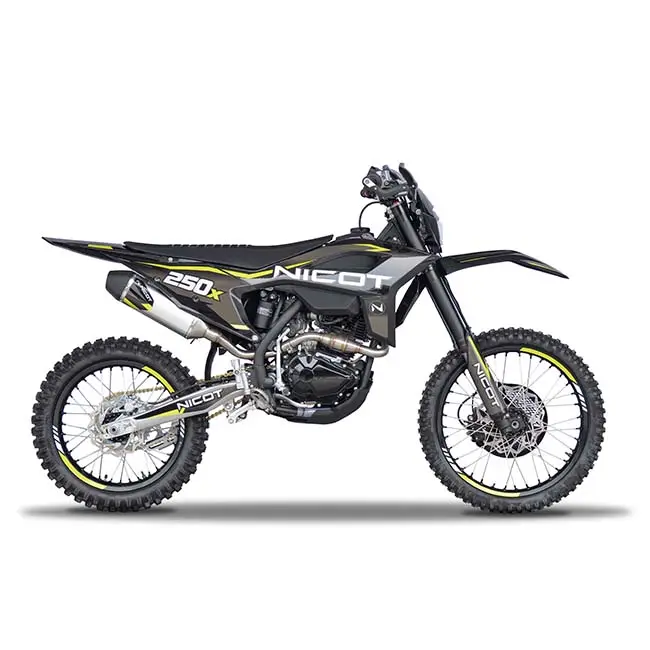 Nicot 250cc Dirt Bikes Gasolina Motos Off-Road Motocicletas 250cc Pit Bike Para Enduro e Motocross Adultos