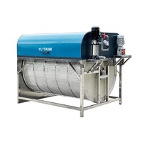 Vente directe d'usine chinoise Yu Tank Koi Pond Filtre à tambour en acier inoxydable Équipement d'aquaculture 100m/h 100-600m