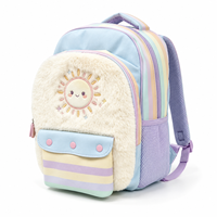 Sac à dos scolaire pour enfants personnalisé en PU avec fermeture éclair, léger, dessin animé, OEM ODM