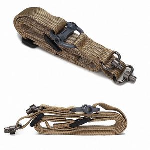 Sangle tactique réglable à dégagement rapide QD pour ceinture en nylon, idéale pour les activités de plein air - Product Image 4