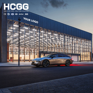 Vendita Diretta dalla Fabbrica: Edificio Prefabbricato in Acciaio Zincato per Concessionaria Auto 4S, Showroom e Magazzino con Struttura in Acciaio - Product Image 4