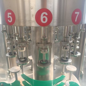 Máquina Llenadora y Embotelladora de Botellas de Vidrio/PET para Bebidas como Vodka/Whisky, de 12 Cabezales, Totalmente Automática, Tipo Rotatorio, con Presión Negativa - Product Image 2