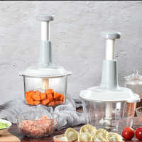 2024 Hete Verkopende Vleesmolen Huishoudelijke Hand Push-Stijl Blender Kookmachine Meshed Knoflook Apparaat Multifunctionele Keukenmixer
