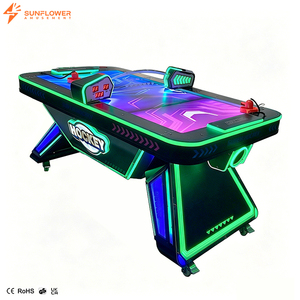Table de hockey sur air LED de luxe à prix d'usine avec marquage électronique en option – Équipement de divertissement intérieur pour hôtels - Product Image 6