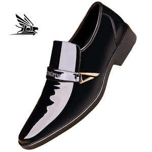 <span class=keywords><strong>Zapatos</strong></span> de Cuero PU Ligeros con Suela <span class=keywords><strong>Dura</strong></span>, <span class=keywords><strong>Zapatos</strong></span> Casuales Negros, Mocasines de Negocios Sin Cordones para Hombre, <span class=keywords><strong>Zapatos</strong></span> de Cuero, Venta al Por Mayor, Envío Directo - Product Image 1