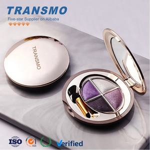 ตลับแป้งอัดแข็งสีโรสโกลด์แบบกำหนดเอง บรรจุภัณฑ์แป้งอัดแข็งแบบรีไซเคิลสำหรับเครื่องสำอาง โลชั่น แป้งอัดแข็งแบบกำหนดเองได้ - Product Image 2