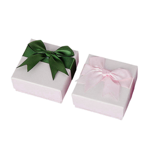 Печатная бумажная коробка для упаковки ювелирных изделий на заказ логотип ожерелье кольцо ювелирные изделия Подарочная коробка Упаковка - Product Image 4