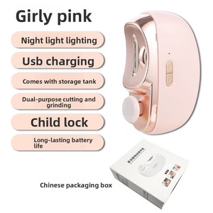 Cortauñas Eléctrico Automático para Bebés y Adultos, Diseño Seguro Anti-Pellizcos, Carga USB, Almacenamiento de Recortes - Product Image 6