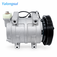 Hochwertiger DKS15 4PK 139mm 12V Auto-Klimaanlagen-Kompressor 100% Getestet für Mitsubishi Freeca Klimaanlagen-Kompressor