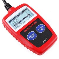 Escáner de Diagnóstico OBD2 Universal MS309 12V en Inglés, Herramienta de Diagnóstico de Fallas del Motor del Automóvil, Lector de Códigos con Pantalla LCD