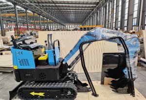 รถขุดตีนตะขาบขนาดกะทัดรัด 1000 กก. รุ่น Ht10b พร้อมมอเตอร์ PLC เกียร์บ็อกซ์ เครื่องยนต์กำลังสูง ปรับได้ - Product Image 6
