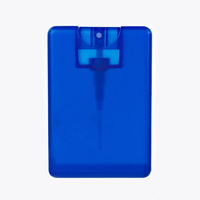 Pulvérisateur atomiseur de parfum en plastique de 20ml bouteille de parfum en forme de carte de crédit
