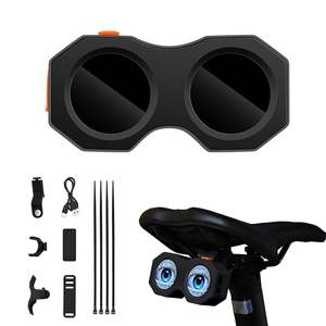 Luz LED para Asiento de Bicicleta 2025, Material ABS y PC, Impermeable, con 82 Modos, Recargable, para Ciclismo Nocturno - Product Image 6