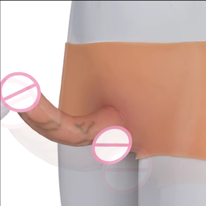 Nieuwe Collectie Sxxy Dames Draagbare Dildo 'S Siliconen Broek Volwassen Seksspeeltjes Solide Dildo 'S Lesbische Seksspeeltje - Product Image 5