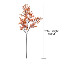 MW38204 Branches de fleurs de cerisier artificielles décoratives de fausses fleurs pour grand vase de sol utilisé comme décoration de mariage à la maison