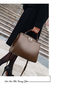 Bolsos cruzados de diseñador de moda, bolsos de hombro de cuero genuino de alta calidad, bolsos de mano casuales para mujer - Product Image 5