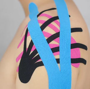 Bande de kinésiologie sportive en nylon extensible 4 directions pour soulagement de la douleur, Kinesiologico KT Tape 5cm*5m, Booby Tape - Product Image 6