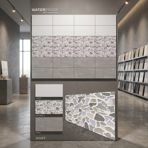 Carreaux de mur modernes pour la construction, résistants à l'eau, 300x600mm, fabricant, extra fins, 30x60cm, carreaux mats, carreaux de céramique pour salle de bain - Product Image 6