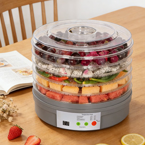 Máquina Deshidratadora de Frutas para Uso Doméstico, Mini Deshidratador de Verduras de 5 Niveles y 350W, Secador de Alimentos - Product Image 1
