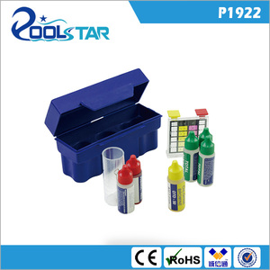 Poolstar P1922 5-Way Bơi Hồ Bơi Kit Kiểm Tra PH/<span class=keywords><strong>CL</strong></span>/Bromine/Độ Kiềm/Axit Nhu Cầu Kiểm Tra Với Chai Tefill Dành Cho Người Lớn Phụ Kiện Hồ Bơi - Product Image 5