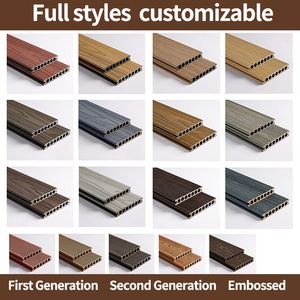 <span class=keywords><strong>Pavimentazione</strong></span> per Esterni in Composito Legno-Plastica, Impermeabile e Antiscivolo, <span class=keywords><strong>con</strong></span> Superficie Effetto Legno per <span class=keywords><strong>Giardino</strong></span> - Product Image 2