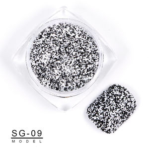 12 couleurs laine tissu <span class=keywords><strong>effet</strong></span> <span class=keywords><strong>sucre</strong></span> ongles paillettes poussière pour hiver laine-like ongles décoration minimum commande 1kg - Product Image 5