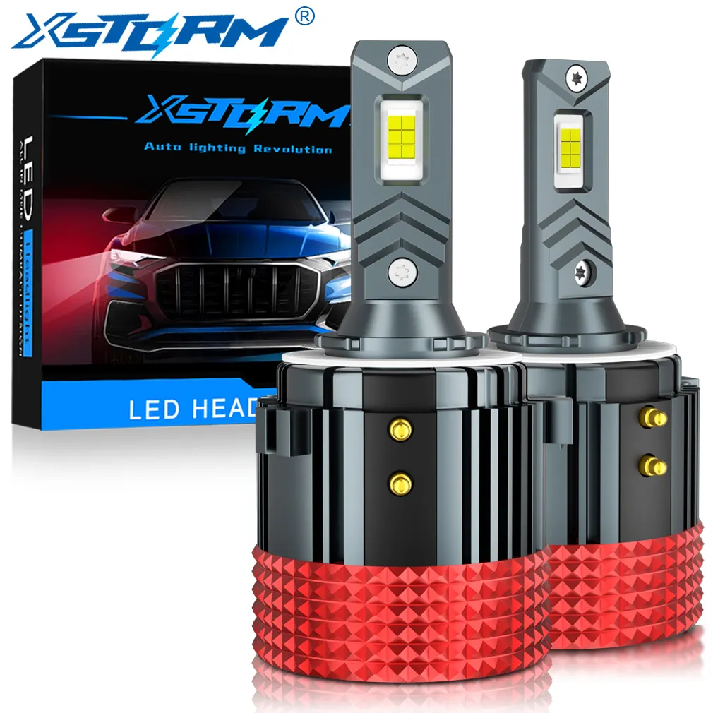 XSTORM 100W 30000LM 3570 CSP H7 lampadine per fari a Led Canbus Plug And Play luci per Auto fari a Led automatici per VW Golf 6 Golf 7 MK7