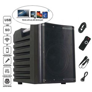 Audio professionnel 800W 10i "alimenté karaoké Portable colonne BT TWS PA système de haut-parleurs LED fête laisse batterie Bocina Parlante - Product Image 3