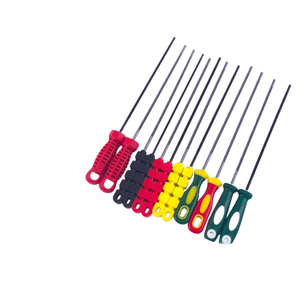 Lima de acero de alto carbono con mango, adecuada para cadenas de motosierra circulares de 4.0mm, 4.8mm, 5.5mm pulgadas. - Product Image 1