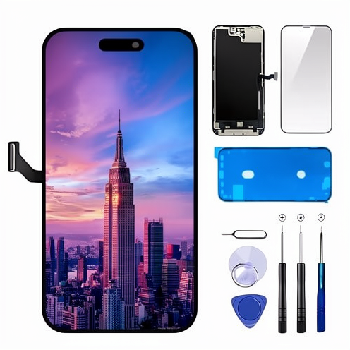 For iPhone 14 Pro Max LCD Screen Replacement Touch Digitizer Assembly