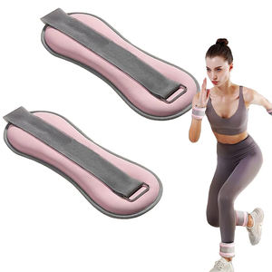 Poids de cheville 1 <span class=keywords><strong>2</strong></span> 3 4 <span class=keywords><strong>KG</strong></span> poids de bras de jambe de poignet avec sangles réglables force pondérée pour la course à pied Fitness Gym entraînement - Product Image 1
