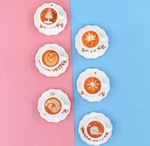 Dijes de Comida al por Mayor, Tazas de Café de Resina, Dijes de <span class=keywords><strong>Crocs</strong></span> de Resina, <span class=keywords><strong>Adornos</strong></span> Miniatura 3D para Manualidades - Product Image 6