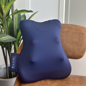 Almohada de Masaje <span class=keywords><strong>Shiatsu</strong></span> 4D con Rodillos para Espalda y Cintura, Inalámbrica, para Hombros, con Calor, Alivio del Dolor - Product Image 3