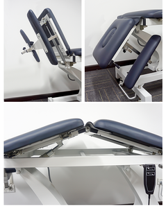 चिकित्सा उपचार फिजियोथेरेपी टेबल इलेक्ट्रिक रोगी अस्पताल परीक्षा सोफे पहियों के साथ मालिश बिस्तर - Product Image 5