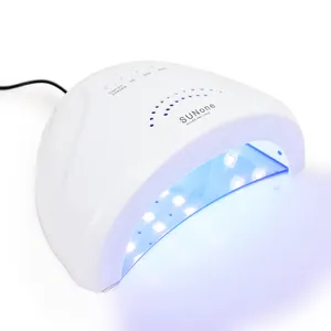 48W UV LED Light Lamp Nail Dryer For Gel Polish 3 Timer Setting And Automatic Sensor