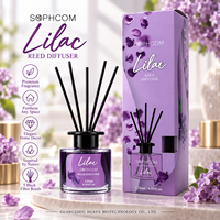 Diffuseur à bâtonnets 100 ml OEM ODM, huile parfumée personnalisée avec bâtonnets en rotin pour importateurs et détaillants de cadeaux