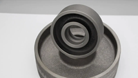 Tour à métaux robustes avec volants en acier inoxydable, pour la fonderie de précision, tolérance de précision 0,02 mm, certifié ISO9001