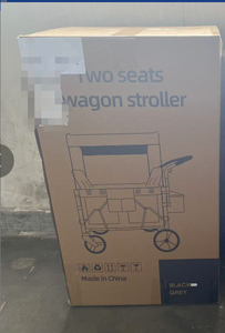 Produits de vente chauds Poussette pliante double pour enfants à quatre places - Product Image 6