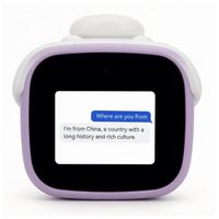 Nouvelle horloge-réveil éducative pour enfants, apaisante et réconfortante, avec commande vocale IA
