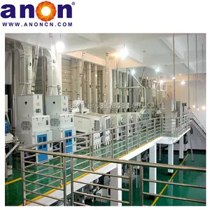 ANON 100 ton a day fully automatic rice mill price rice mill plant rice mill for sale