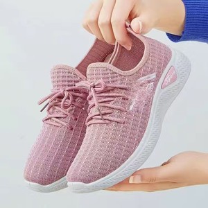 Nuevas zapatillas de deporte para mujer, calcetín personalizado transpirable barato, zapatos deportivos para caminar, zapatillas de deporte <span class=keywords><strong>con</strong></span> <span class=keywords><strong>cuña</strong></span> para mujer - Product Image 3