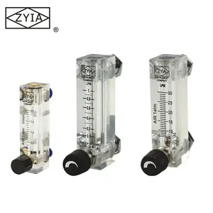 Fornecedor profissional medidor de vazão portátil LZM-6T tipo painel medidor de ar líquido medidor de água para gás oxigênio