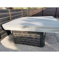 Whirlpool-Abdeckung angepasst Form Spa-Whirlpool-Abdeckung Outdoor Protect Swim Pool Spa-Abdeckung
