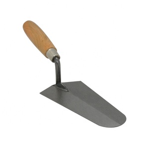 Mango de madera, tapa de metal <span class=keywords><strong>18</strong></span> cm acero <span class=keywords><strong>al</strong></span> carbono bricky paleta herramienta Drywall - Product Image 4