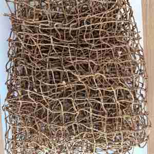 <span class=keywords><strong>Filet</strong></span> <span class=keywords><strong>de</strong></span> pêche décoratif vintage en nylon, 100 mètres, avec taille personnalisée, pour vieux matériaux recyclés et récupérés - Product Image 2