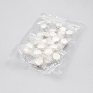 Mascarilla Facial No Tejida Blanca de 40 g/m² para el Cuidado de la Piel, en Empaque Individual, Práctica y Comprimida - Product Image 1