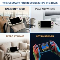 Consola Portátil Retro TRIMUI Smart Pro Linux, Pantalla IPS de 4.96 Pulgadas, 2 Colores Disponibles, Envío Rápido, Emulación, Venta al Por Mayor
