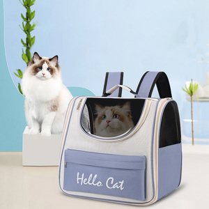 Yeni stil taşınabilir Pet taşıyıcılar sırt çantası büyük şeffaf nefes su geçirmez Pet açık kediler köpekler için seyahat sırt çantası - Product Image 3