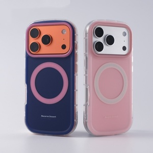 Funda Magnética Mate para Teléfono Celular iPhone 17 12 13 14 15 16 Pro Max, Carga Inalámbrica, Protección Antigolpes - Product Image 2